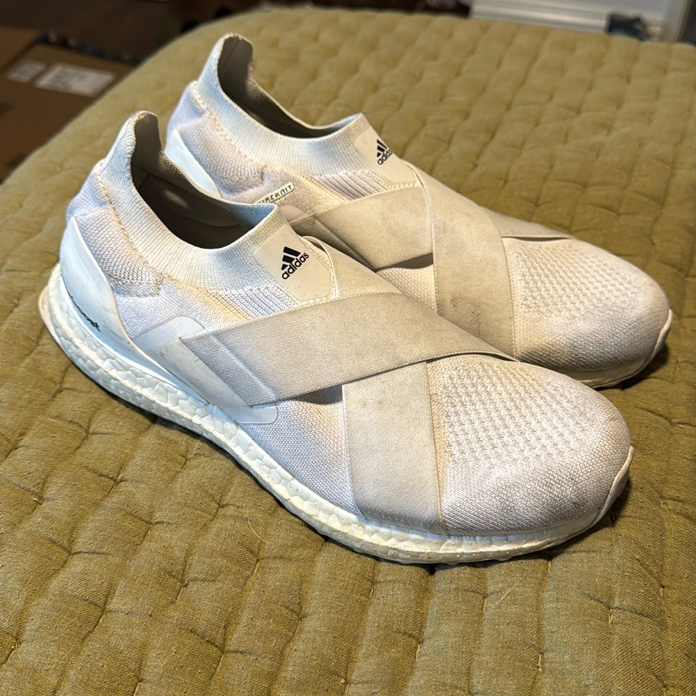 Adidas ultraboost primeknit slip on sneakers